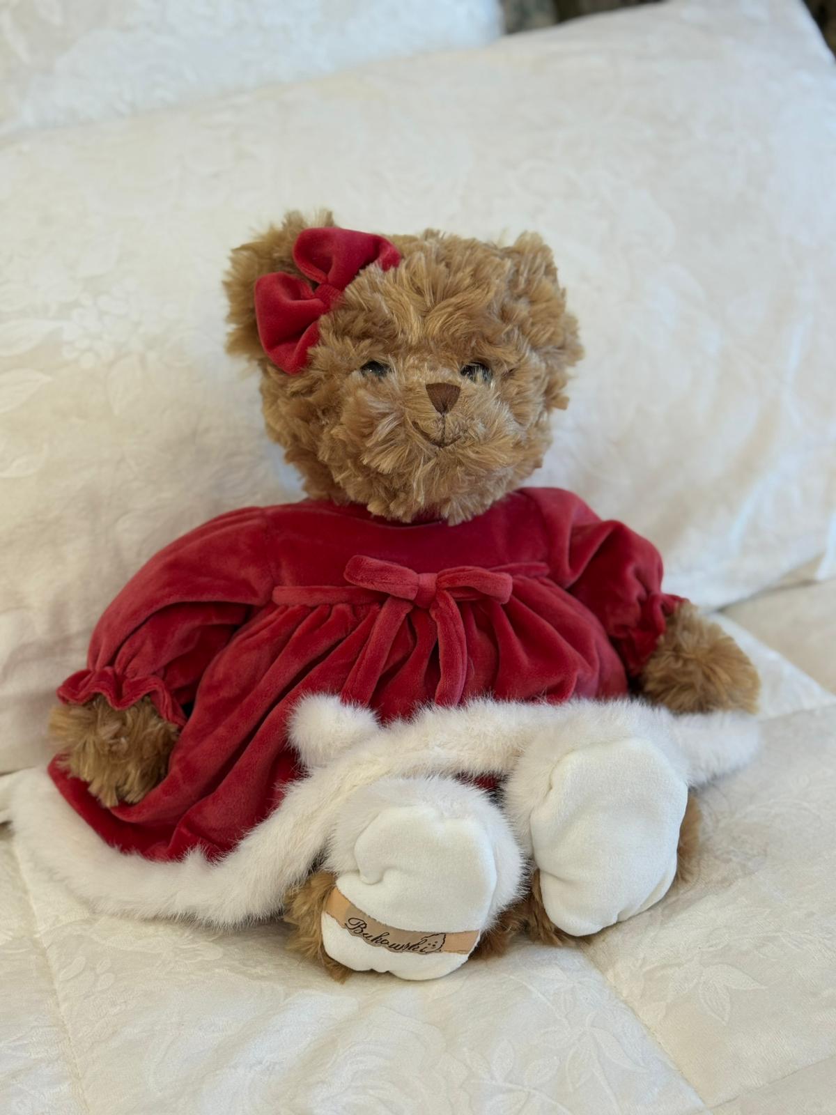 Orsetto peluche natalizio Amazing Louise - H.35 cm - Bukowski